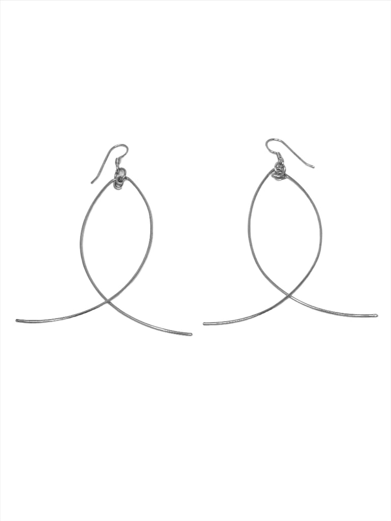 Fish Style Dangle Earrings