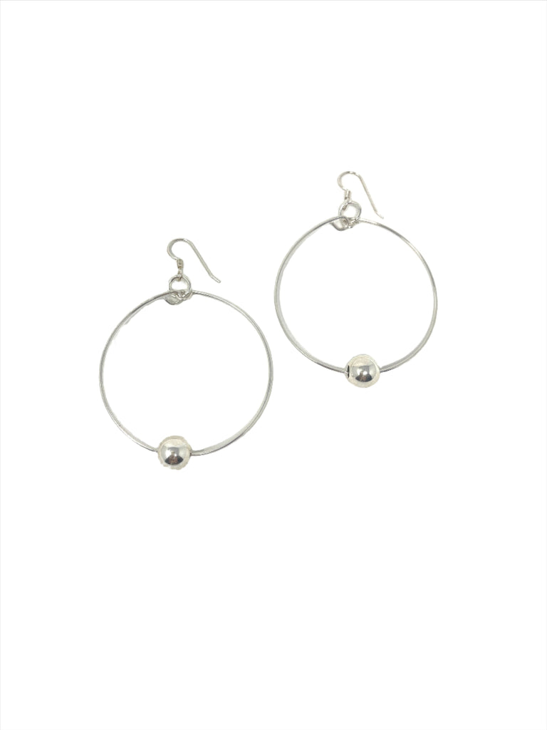 Classic Circular Hoop Gold Earrings